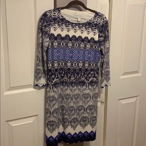 Donna Morgan blue dress